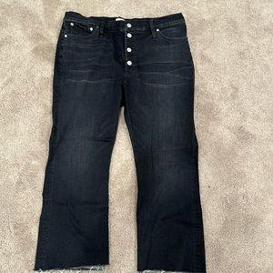 J.Crew Billie Demi Bootcut Jeans in Black size Women’s 34 — Never Worn!